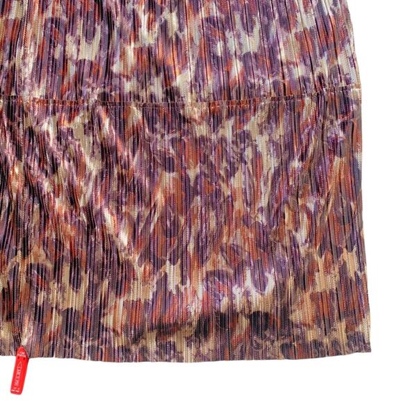 Johnny Was Idinia Shimmer Maxi Skirt Brown Metallic Pull On Style Size Small NWT - Picture 12 of 16